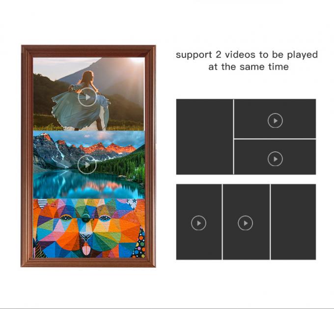 lcd que hace publicidad de la pantalla de visualización