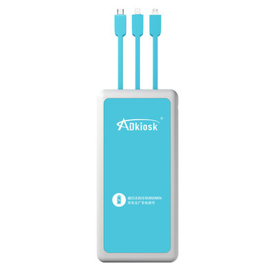 Quiosco de distribución público 24inch 5000MAh de la estación de carga del teléfono móvil