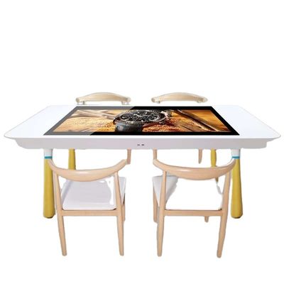 Tabla interactiva capacitiva de la pantalla de la mesa de centro 55Inch del multi-touch del restaurante