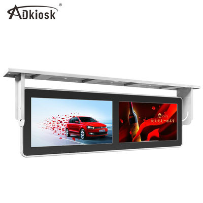 pantalla de visualización ultra elegante del 1200:1 del jugador de la publicidad del autobús 19Inch RAM 1G