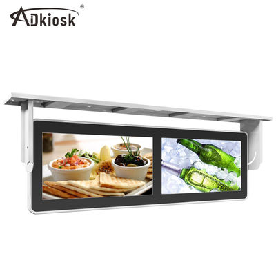 Pantalla LCD teledirigida del doble del jugador 19inch de la publicidad del autobús de Digitaces del 1200:1