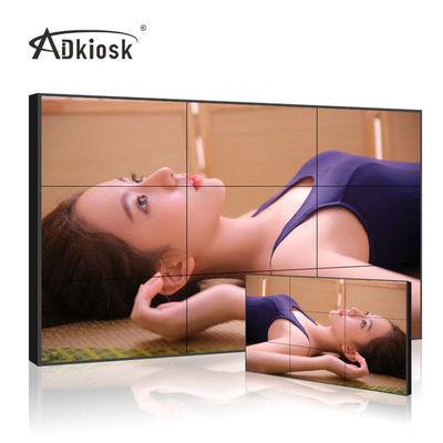 Bisel video FHD 46Inch de la exhibición de pared del LCD de la señalización de Digitaces 3.5m m con el soporte de aluminio