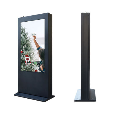 La versión Digital al aire libre del USB que hace publicidad de la visualización pantalla la pulgada IP65 del tótem 55 del tablero a prueba de polvo