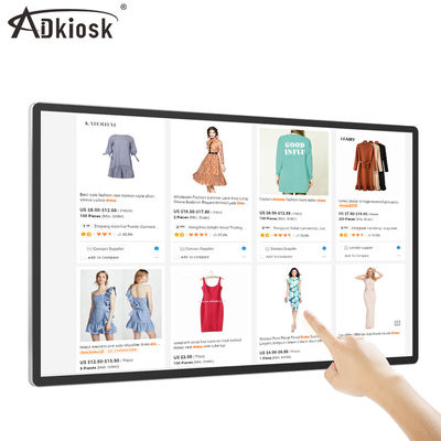 Quiosco interactivo 21.5Inch 300cd/m2 de la pantalla táctil del soporte de la pared de Android