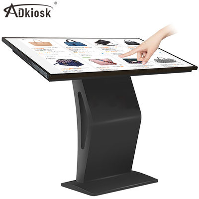 Quiosco interactivo LCD de la pantalla táctil del 16:9 del soporte que hace publicidad del monitor de exhibición el 16.7M Color