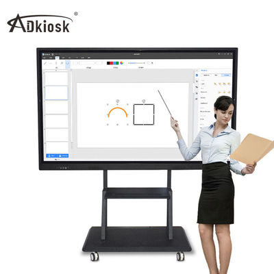 Pantalla táctil multi elegante de 43 pulgadas Whiteboard lnteractive para la teleconferencia