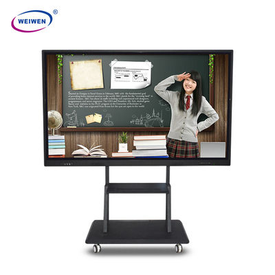 Pantalla LCD táctil electrónica TV lnteractive Whiteboard con el soporte opcional