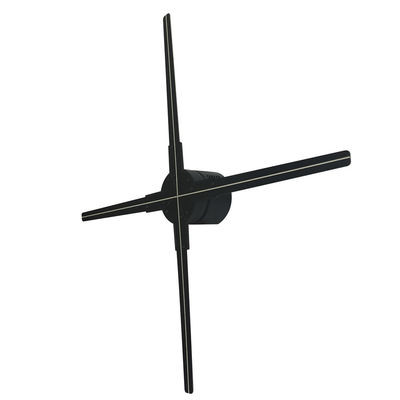exhibición LED Digital de la fan del holograma 3D de los 65cm que hace publicidad de tableros olográficos de la señalización de la fan de la exhibición