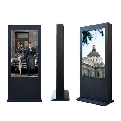 Pantalla de visualización al aire libre de la señalización de Digitaces de la resolución anticorrosión de la caja 55inch 1920*1080