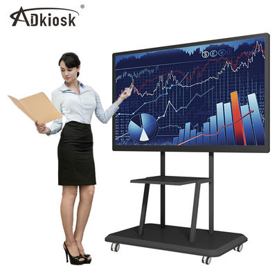 resolución interactiva los 55in de Whiteboard 4K de la pantalla táctil de 178W USB2.0 los 65in OPS