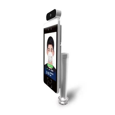 control de acceso termal 800×1280 del escáner del reconocimiento facial 8inch con la cámara