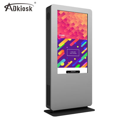 LVDS 3500cd/m2 Lcd al aire libre que hace publicidad de la exhibición quiosco derecho libre de 55 pulgadas