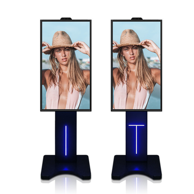 Ms estrecho Self Service Kiosk USB2.0 del MMC del marco 43 pulgadas de poco ruido