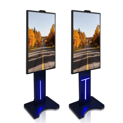 Publicidad vertical del quiosco AC100-240v 2500cd/M2 del panel AGLR LCD del IPS