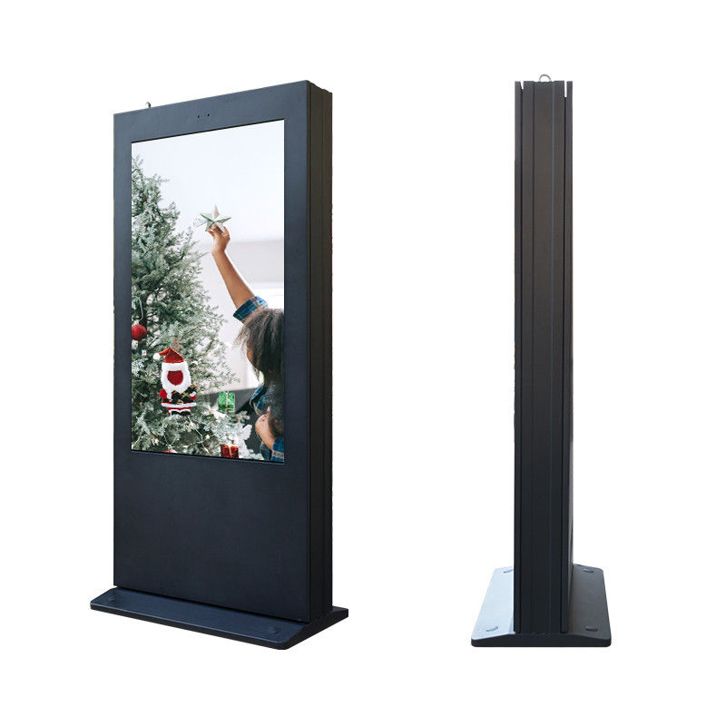 La versión Digital al aire libre del USB que hace publicidad de la visualización pantalla la pulgada IP65 del tótem 55 del tablero a prueba de polvo